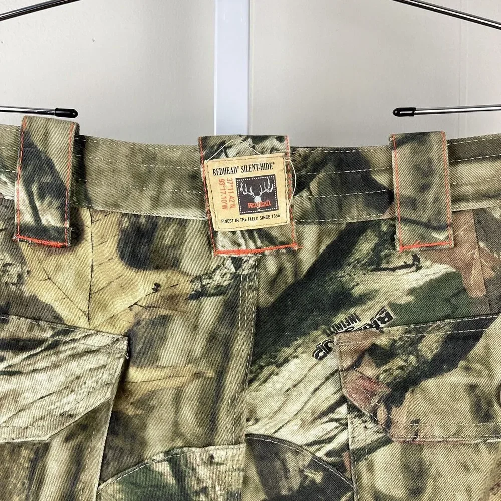 Redhead Silent Hide Hunting Pants Mens XLT Tall Camouflage Cargo Pocket‎ 41x34